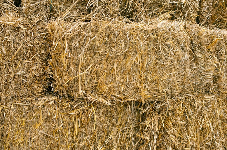 straw bales for eco-friendla homes in Slovenia